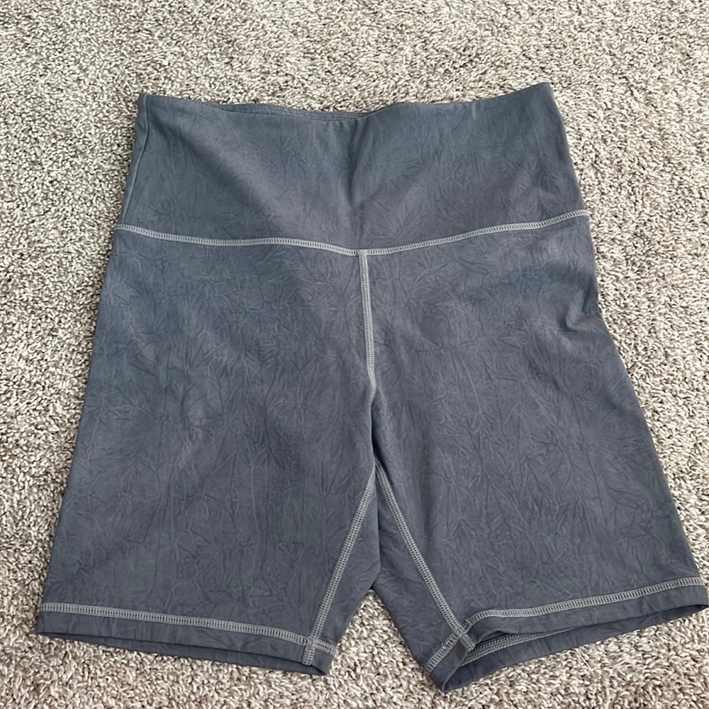 Zyia Grey Biker Shorts